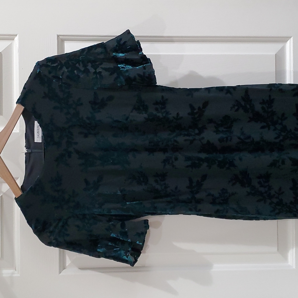 Dark green/ teal dress